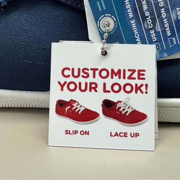 Skechers Women's Navy Casual Shoes - Picture 10 of 13